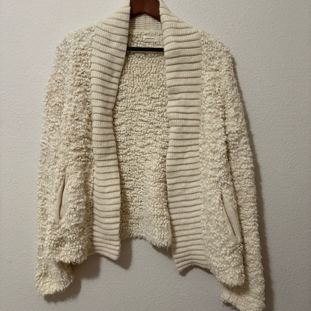 Anthropologie Sleeping On Snow Lodge Cardigan